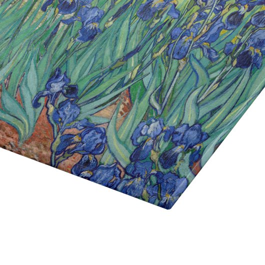 Planche À Découper Irises Vincent van Gogh Tableau de coupe (Coin)