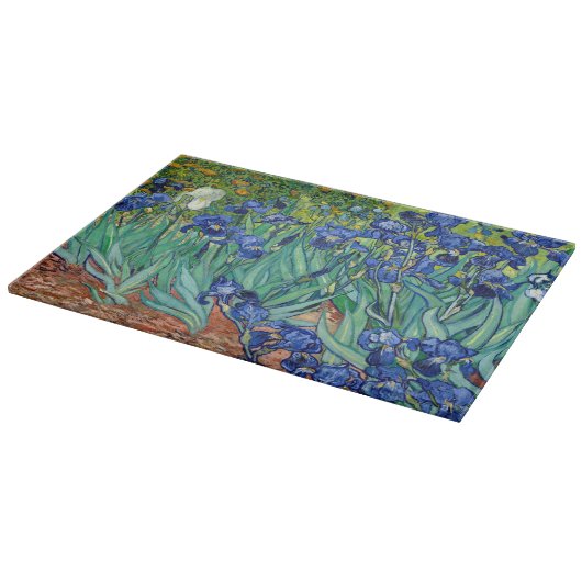 Planche À Découper Irises Vincent van Gogh Tableau de coupe (Coin)