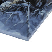 Planche À Découper Irish Wolfhop Laisser neiger Noël (Coin)