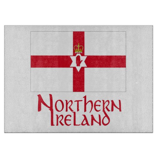 Planche À Découper Irlande du Nord (Devant)