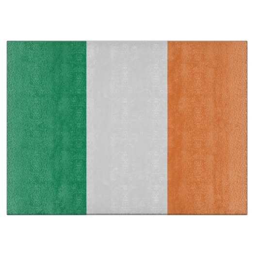 Planche À Découper Irlande National Flag, standard irlandais, bannièr (Devant)