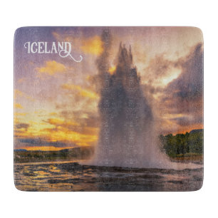 Planche À Découper Islande Geyser