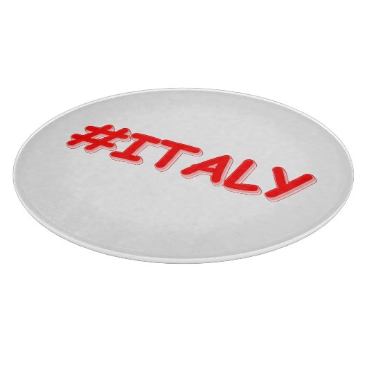 Planche À Découper "#ITALIE" Joli Design. Commandez dès maintenant (Coin)