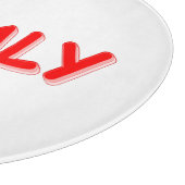 Planche À Découper "#ITALIE" Joli Design. Commandez dès maintenant (Coin)