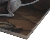 Planche À Découper Italien Greyhound Citrouille Halloween effrayant (Coin)