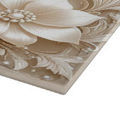Planche À Découper Ivory Flowers Cutting Board (Coin)
