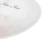 Planche À Découper Ivory White Flowers Cutting Board (Coin)