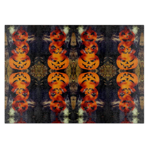 Planche à découper Jack-O-Lanterns éffrayante empi