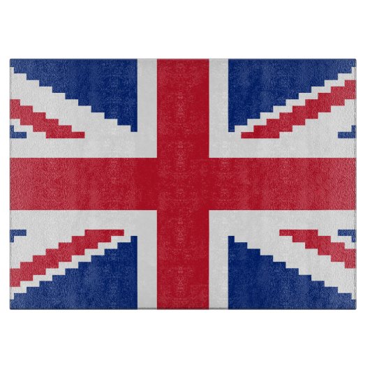 Planche À Découper Jack Pixel Union 8 bits (Devant)