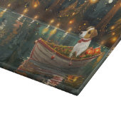 Planche À Découper Jack Russell Christmas Festive Voyage (Coin)