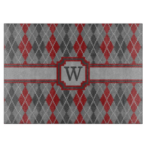 Planche À Découper Jacquard de cendres et d'adhérents