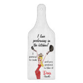 Planche À Découper "J'adore jouer... !" Diva (Devant)