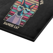 Planche À Découper J'adore le chat siamois (Coin)