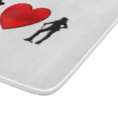 Planche À Découper J'adore le golf (Coin)