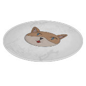 Planche À Découper J'adore les couvertures de couette pour chats (Coin)