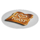 Planche À Découper J'adore Toast (Coin)