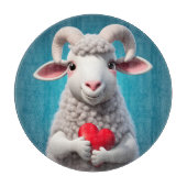 Planche À Découper J'aime Ewe (Devant)