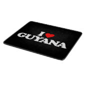 PLANCHE À DÉCOUPER J'AIME LA GUYANE (Coin)