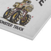 Planche À Découper J'aime les camions monstres (Coin)
