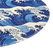 Planche À Découper Japanese Great Wave Pattern Ocean  (Coin)