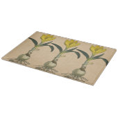 Planche À Découper Jardin botanique de tulipe Amaryllis Fleur (Coin)