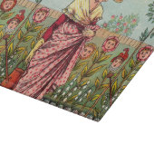 Planche À Découper Jardin Cultivation Flower Woman Art Antique (Coin)