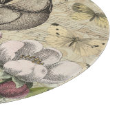 Planche À Découper Jardin de Coq Vintage Art Collage : Campagne Franç (Coin)