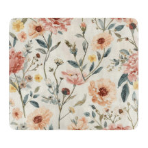 Jardin de fleurs sauvages à l'aquarelle Fleurs de