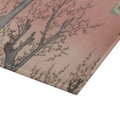 Planche À Découper Jardin de prune fleuri d'arbre japonais (Coin)