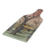 Planche À Découper Jardin de prune fleuri d'arbre japonais (Coin)