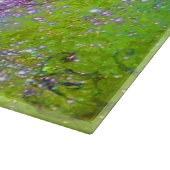 Planche À Découper JARDIN DES OMBRES PERDUES - Vert Jaune violet (Coin)