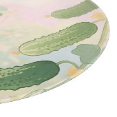 Planche À Découper Jardin Fantaisiste de Vigne de Concombre (Coin)