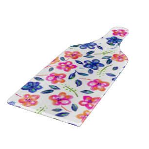 Planche À Découper Jardin fleuri