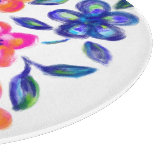 Planche À Découper Jardin fleuri (Coin)