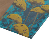 Planche À Découper Jardin Golden Yarrow avec Arrière - plan bleu (Coin)