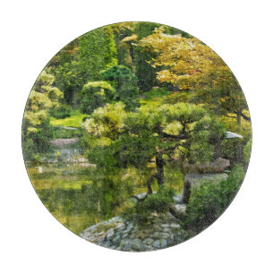Planche À Découper Jardin Japonais - Esthétique Traditionnelle