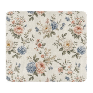 Planche À Découper Jardin Moderne Propre Florales et Espaces Negatifs