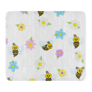 Planche À Découper Jaune Bourdon Noir Abeille Bourdon Coloré