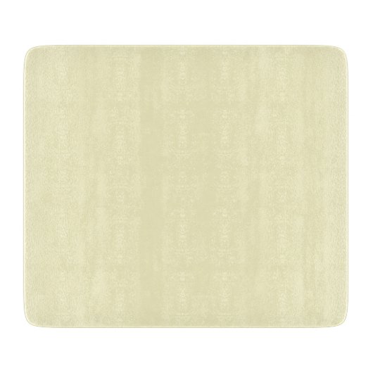 Planche À Découper Jaune Chiffon Couleur Uni (Devant)