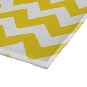 Planche À Découper Jaune Zigzag, Jaune Chevron, Motif géométrique (Coin)