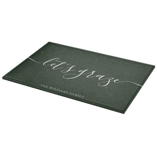 Planche À Découper Javascript Vert foncé Charcuterie Planche à pâtura (Coin)