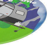 Planche À Découper Jayco JayFlight Conception de Campeurs heureux (Coin)