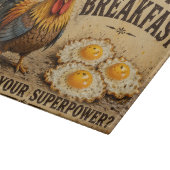 Planche À Découper Je fais caca au petit déjeuner (Coin)