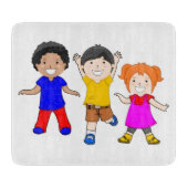 PLANCHE À DÉCOUPER JE LUV MES AMIS (Devant)