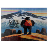 Planche À Découper Je Peux Faire Tout Ce Qui Est Motivationnel (Devant)