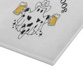 Planche À Découper Je sers des Boos ! Barman effrayant (Coin)