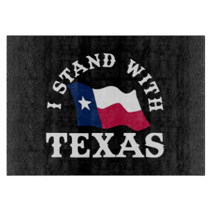Planche À Découper Je suis avec le Texas