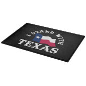 Planche À Découper Je suis avec le Texas (Coin)