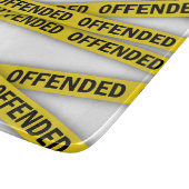 Planche À Découper Je suis offensé que la police ne croise pas (Coin)