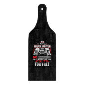 Planche À Découper Je suis un camion (Devant)